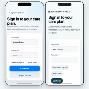 Decision Logic Before Build cross-platform clinical prototype